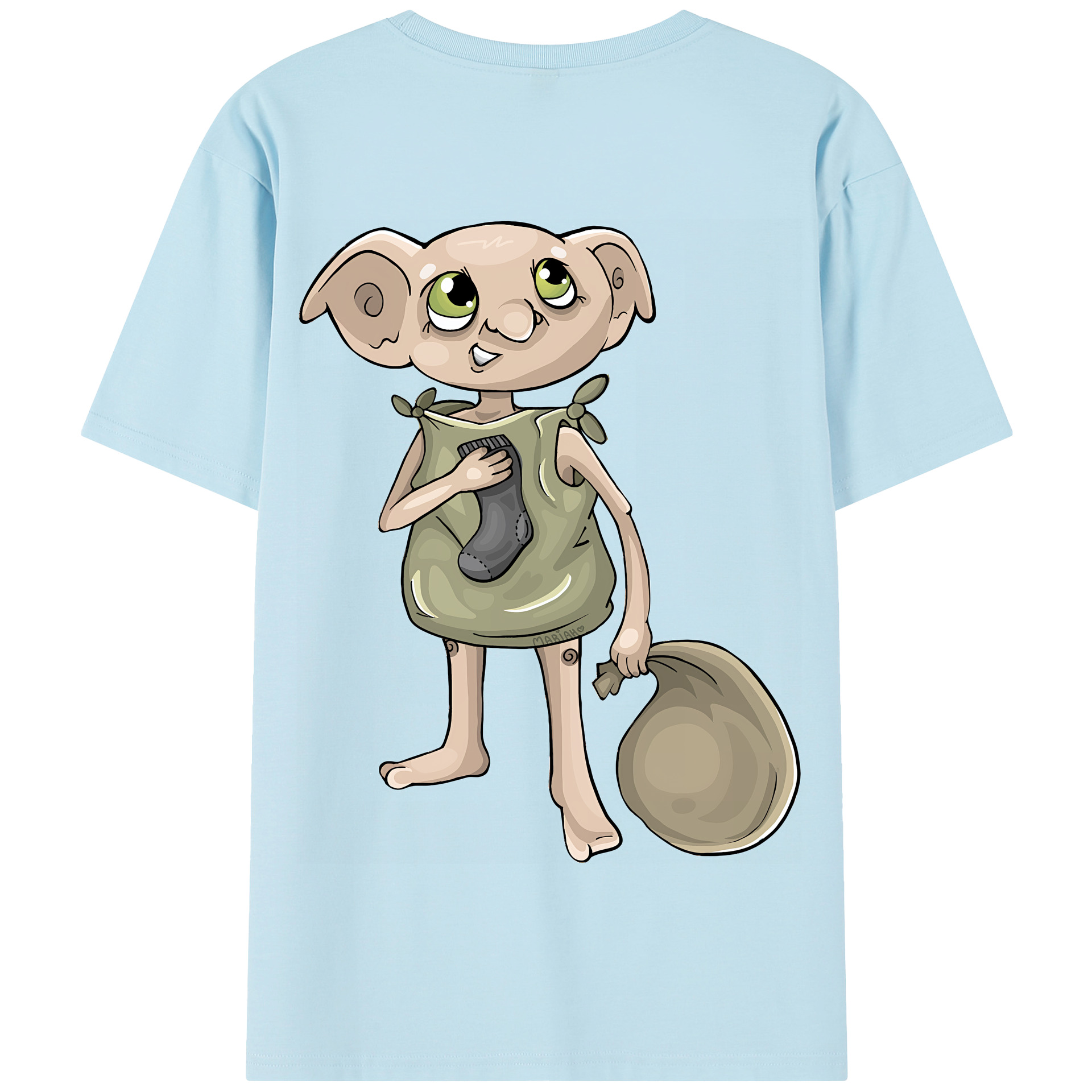 （画像用） Harry Potter ハリー・ポッターシリーズ 綿100％半袖Tシャツ（背面プリント）